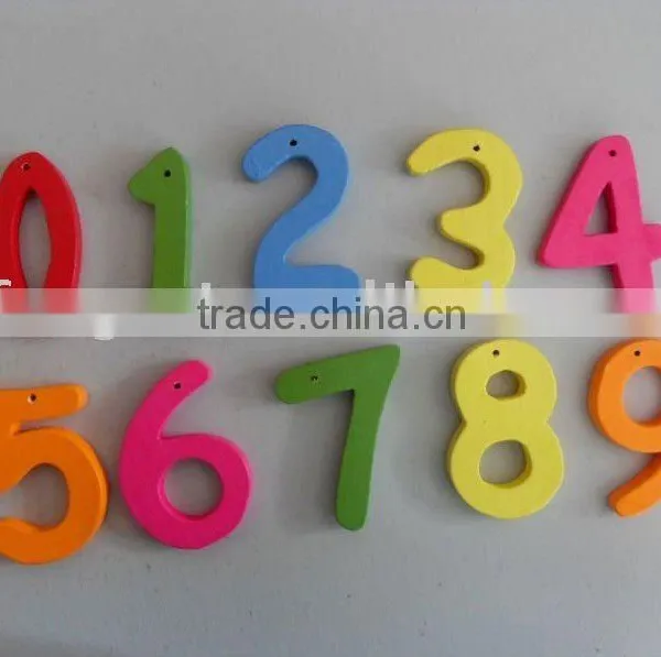 Wooden Number and Alphabet Letter(wooden Craft in Laser Cut & Engraving)