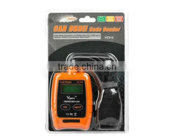 2015 New Arrival Vgate VC310 LCD Car Auto OBD2 OBDII EOBD Code Reader VC310 DIY Scanner photo-5