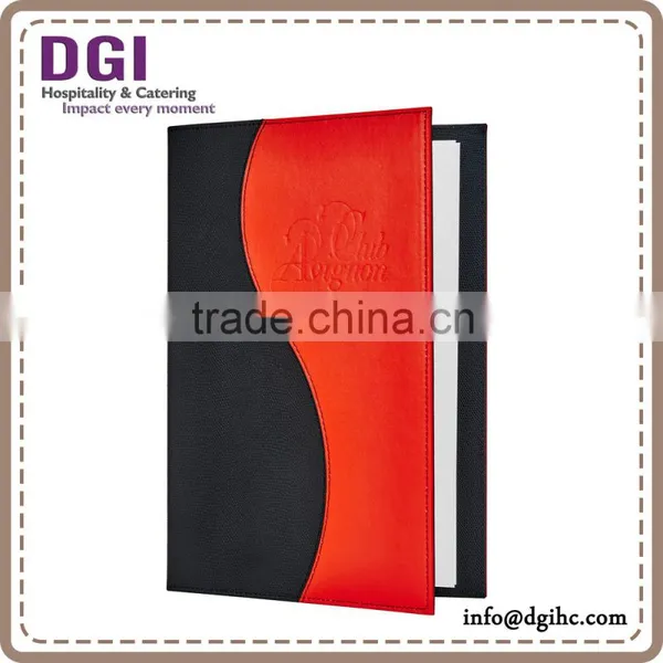 Genuine Leather Cheap Genuine Leather Cover for Restaurant