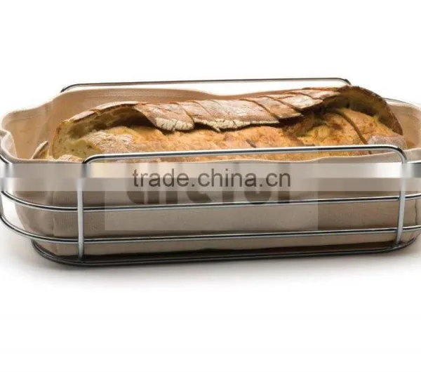 Metal Wire Storage Basket With Liner, Storage Use And Wire Metal Type Wire Lined Basket photo-3