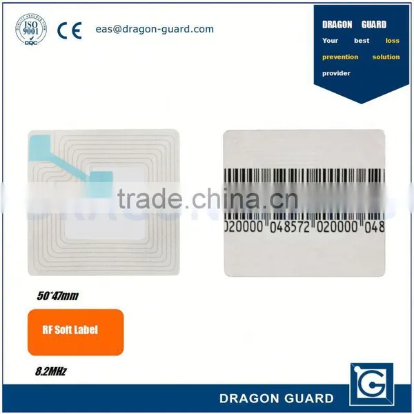 8.2MHz Anti-theft System Eas rf Soft Label & Attachment rf Eas Soft Label for Shop & Security rf Soft Label photo-2