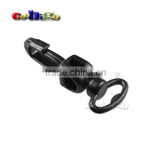 Black Plastic Rotary Snap Hook Clips for Bags Backpack Hanging Outdoor Kits #FLC019-A/B/C/D/E photo-6
