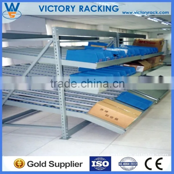 Flow Through Racks for Cartons in Nanjing,raw Material Storage Flow Rack photo-3