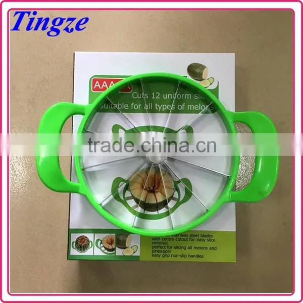 Beauty Style Watermelon Cutter Melon Slicer as Seen on TV for Cutting Large Fruit Vegetables Stainless Steel
