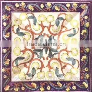Inkjet Ceramic Relief Decor Border/listello Macthing Wall Tile Length 150*150mm photo-4