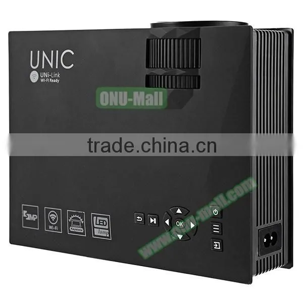 Amazon Hot Sales Wireless WIFI Mobile Smart Mini Projector LED, Shenzhen Home Theater Projector photo-5
