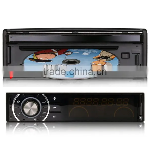 Winmark 7 Inch 1 Din Car DVD Player Stereo Retractable Touch Screen Android 4.4 Wifi 3G GPS Bluetooth Digital TV Port Universal photo-3