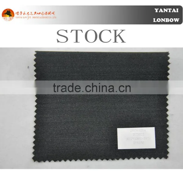 Grey Colour Wool Silk Suiting Fabric