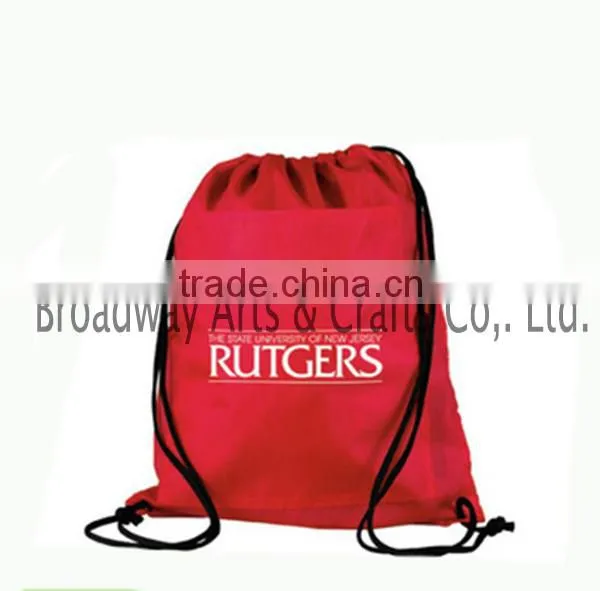 Promotional Polyester Drawstring Bag,Promotional Cotton Canvas Bag,Organic Polyester Bag photo-3
