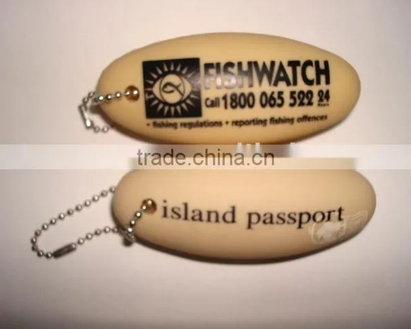 Vinyl Ball Promotion Key Chain
