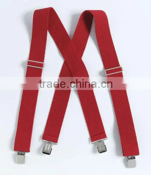Fashion Suspenders for Men in Plain Colour