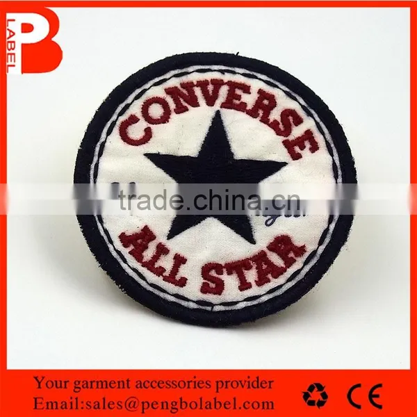 Directly Factory Professional Customized Garment Embroidery Edges Patches Label photo-6