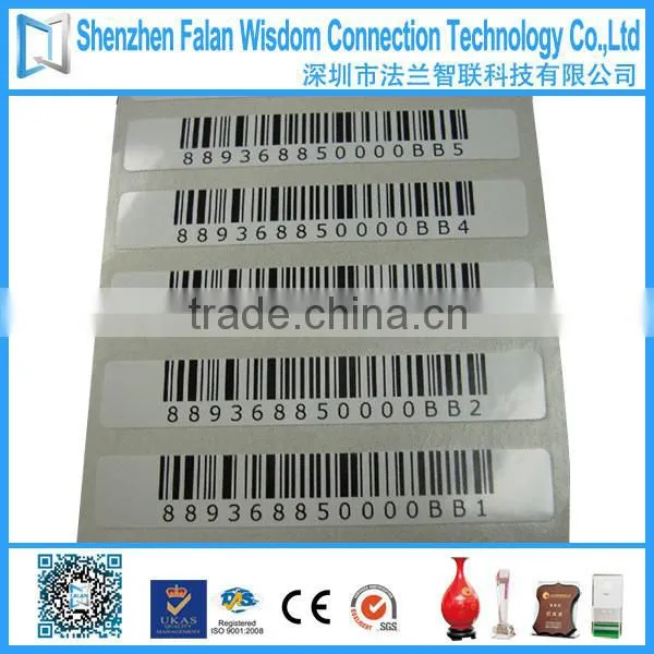 Custom Unique Barcode/qrcode/serial Number Sticker Label Printing photo-2