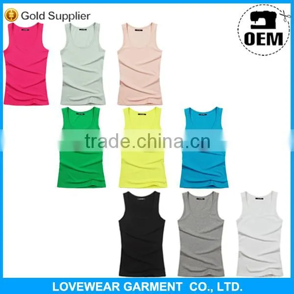 Professional Factory Cheap Price High Quality Customized OEM Service Export Tank Top Women Quality Choice