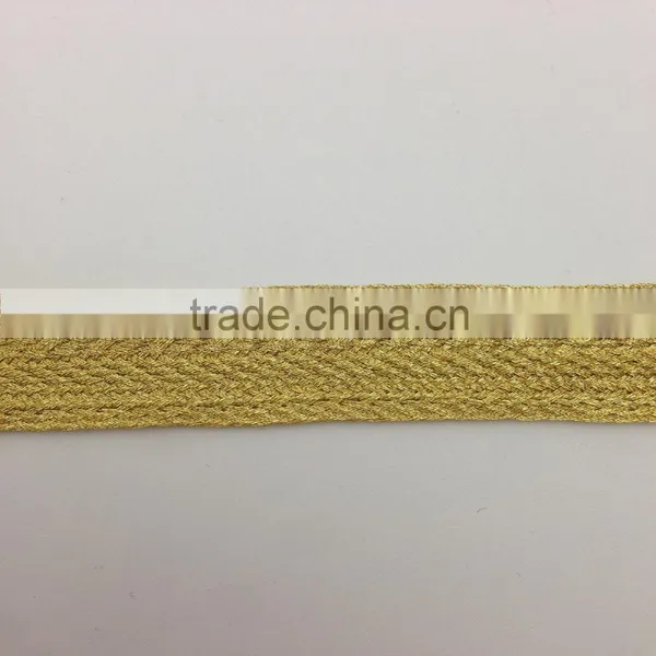 Metallic Lace Military Uniform Gold Braid Wenzhou Kaiyuan