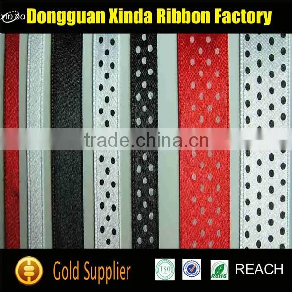 Beautiful Wholesale Custom Polka Dot Grosgrain Ribbon photo-6