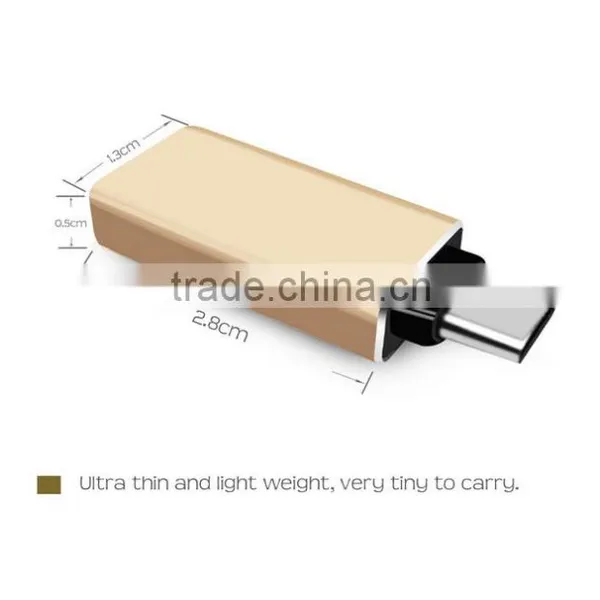 3.1 USB-C(Type-C) to 3.0 USB-A(Type-A) High-Speed Adapter Converter Connector for Apple New Retina MacBook, Nokia N1 photo-2