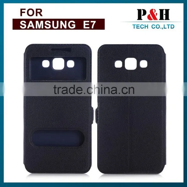 Bling Case for Samsung Galaxy E7,wallet Flip Leather Case for Samsung Galaxy E7 photo-2