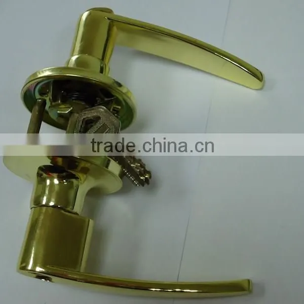 High Quality Door Lock / Cylindrical or Tubular / Zinc Alloy Lever Lock photo-2