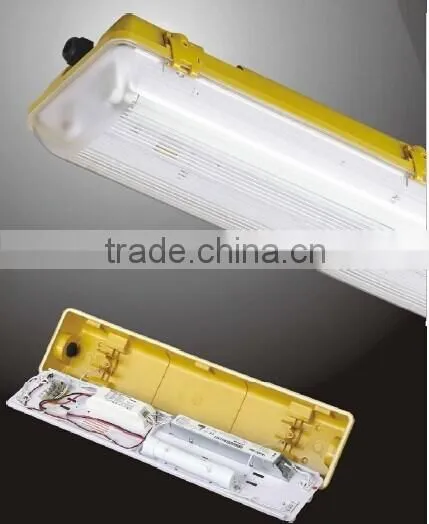 Emergency Waterproof LIGHT 2X36W With Tube GS CE EMC ERP