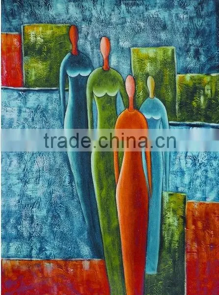 Canvas Abstract African Paintings of Women