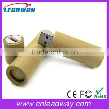 Hot Selling Recycled Paper USB 2.0 Flash Memory Stick photo-2