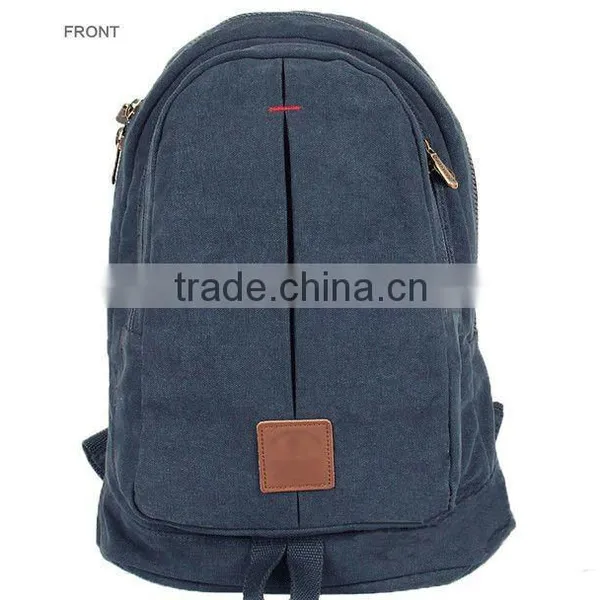 canvas leisure laptop backpack