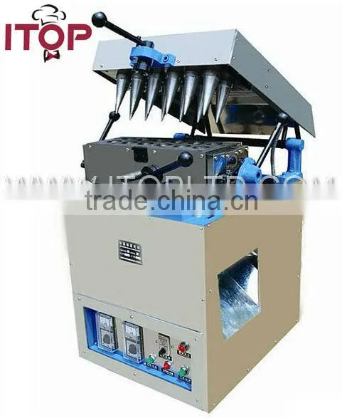 Newly Designed Rolled Sugar Cone Baking Machine photo-2