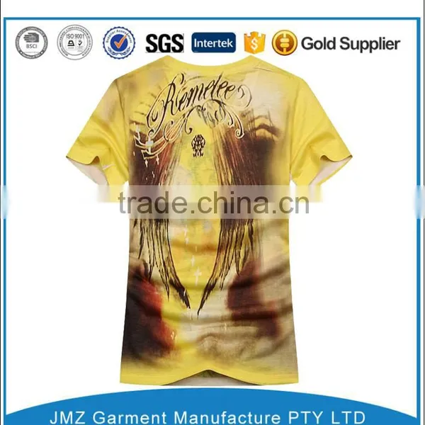 Sublimation Print Tshirt With Your Own Design Oversized Tshirt photo-2