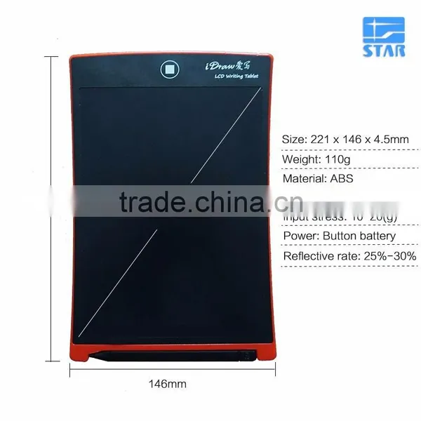 Gift E-ink 8.5" LCD Mini Writing Tablet Writing Board Can Be Used as Whiteboard Bulletin Board Memo photo-3
