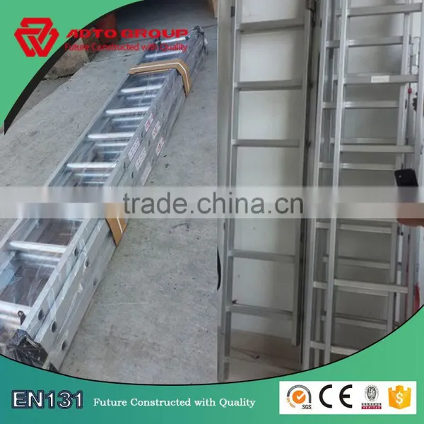 Aluminum Straight Ladder Construction Ladder Industrial Ladder photo-3