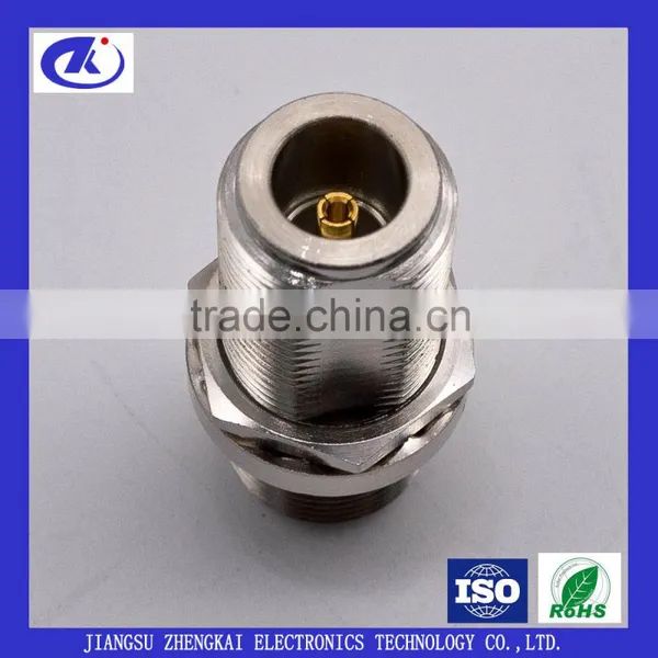 Low PIM RF Coaxial N Female to Female Bulkhead Adaptor photo-2