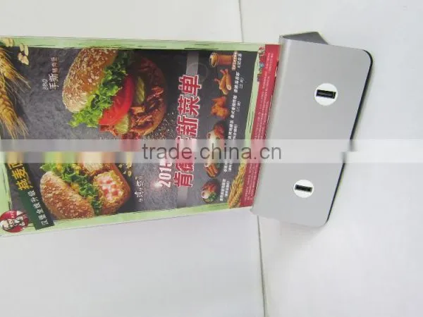 High Capacity Portable Charger Power Bank With LED Advertisement Display photo-4