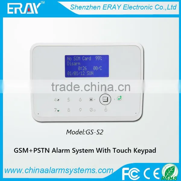 868mhz Alarm Lcd Home Alarm System