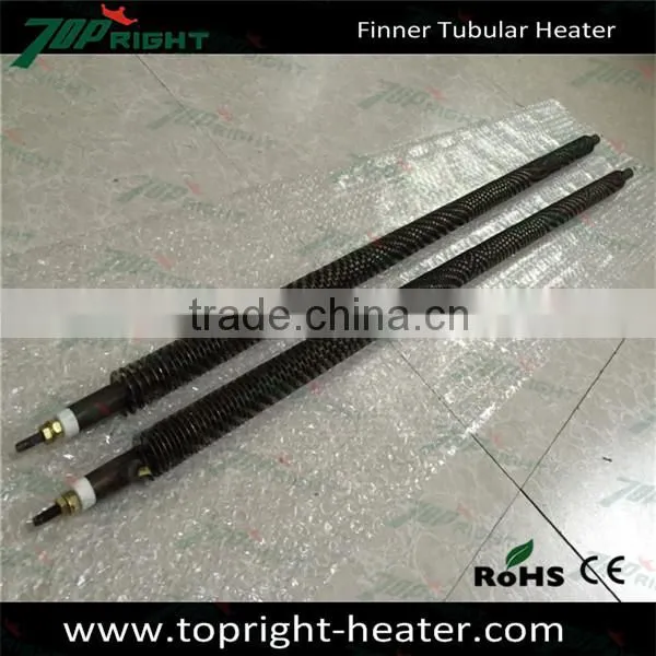 Stainless Customized 240v 3kw Finned Tubular Heater for Air Tube photo-4