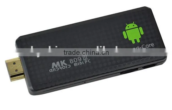 MK809III rk3188 quad core android tv dongle,smart android mini pc