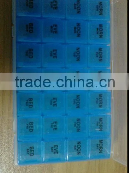 28compartments PP pill storage cases