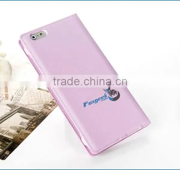 New Arrival Leather Case for Iphone6 Plus Durable PU Leather Waterproof Cellphone Case for Iphone6 Plus photo-5