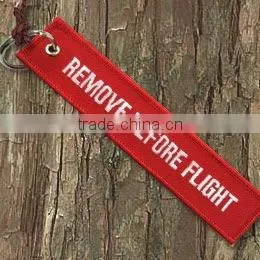 Embroidery Promotional Metal Key Chain
