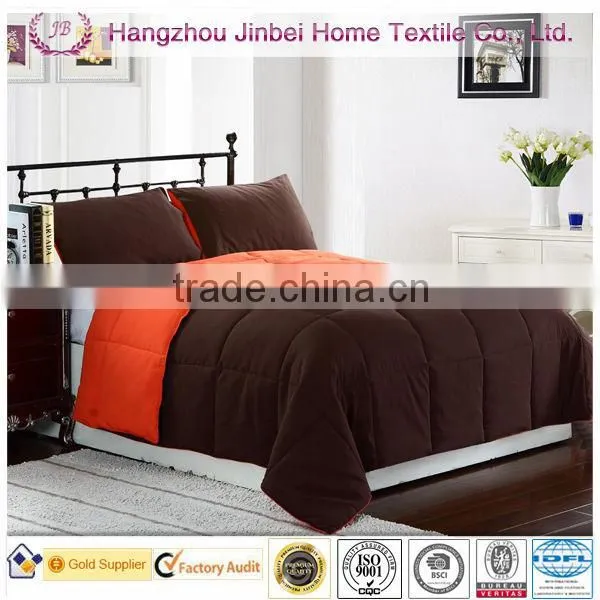 Revisible Colors Microfiber Duvet/Down Alternative Quilt/Polyester Comforter photo-3