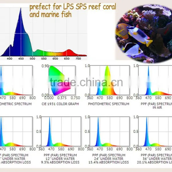 Hot Sale 120W 165W 300W Wifi Led Coral Reef Aquarium Light, Intelligent Led Aquarium Light for Saltwater photo-5