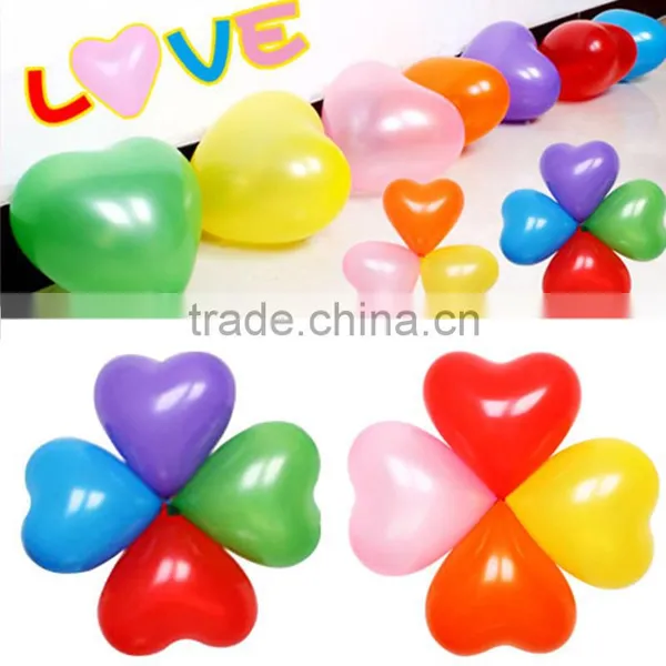 2016 China Manufacture Colorful Heart Latex Balloon of Party Supplies photo-4