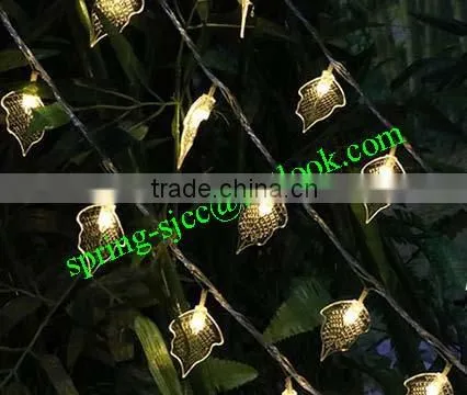 Leaf LED String Lightt for Christmas Decoration Point Party Light photo-5