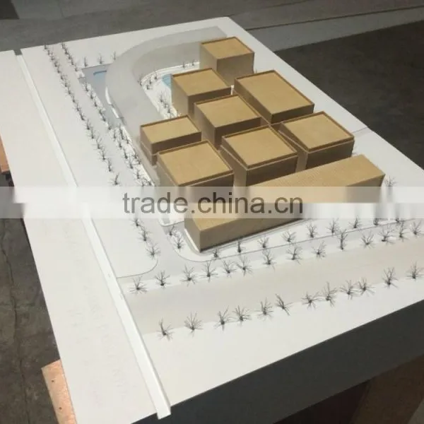 1/1000 Scale Wood Model of Architecture Desing Planning photo-3