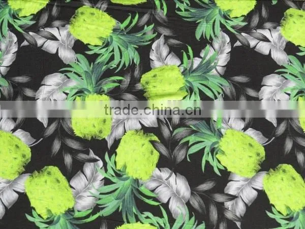 Oeko-Tex Standard 100% Air-jet Printing Viscose Fabric for Women Dress photo-2