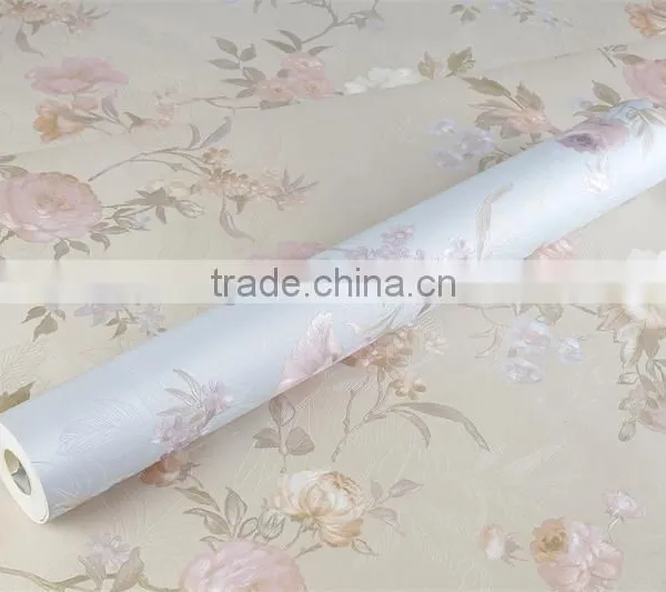Cheap Waterproof Stereoscopic Pvc Wallpapers/wallpaper photo-3