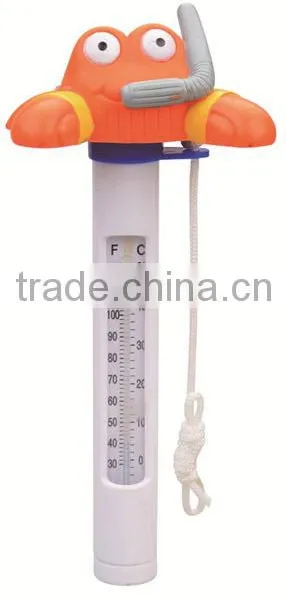 Floating Pool Thermometer Octopus Shape Water Temperature Thermometers With String, Shatter Resistant photo-4