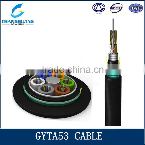 Cable Manufacturer GYTA53 33 Stranded Cable Loose Tube Underground Armored Optical Fiber Cable photo-5