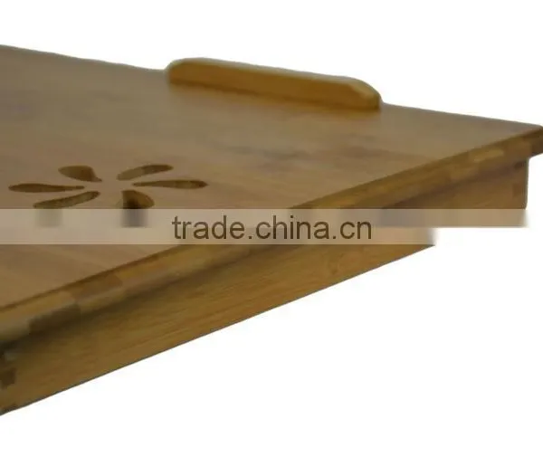 BH004/Hot Sale Exquisite Foldaway Durable Bamboo Notebook Desk photo-4