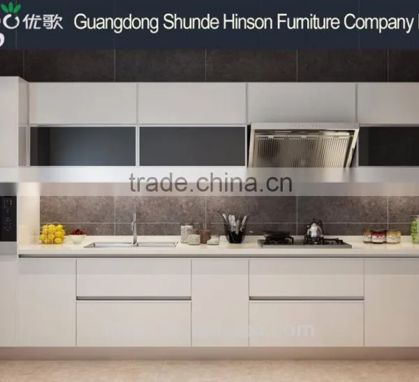 Popular Design Modern High Gloss Lacquering Finish Kitchen Doors photo-5